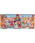 Гейминг подложка за мишка Grupo Erik - Street Fighter, XL, мека, многоцветна - 3t