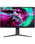 Гейминг монитор LG - UltraGear 32GR93U-B, 32'', UHD, 4K, 144Hz, 1ms - 1t