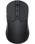 Гейминг мишка Keychron - M3, оптична, безжична, черна - 1t