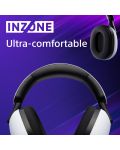 Гейминг слушалки Sony - Inzone H7, PS5, безжични, бели - 5t