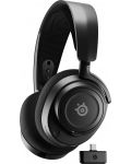 Гейминг слушалки SteelSeries - Arctis Nova 7, безжични, черни - 1t