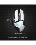 Гейминг мишка Logitech - G502 Hero K/DA, оптична, бяла/черна - 10t