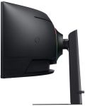 Гейминг монитор Samsung - Odyssey LS49CG950, 49'', 4K, 240Hz, 1ms, VA, Curved, черен - 9t