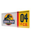 Гейминг подложка за мишка Erik - Jurassic Park, XL, мека, многоцветна - 2t