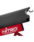Гейминг бюро Nitro concepts - D12, черно/червено - 7t