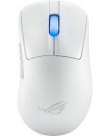 Гейминг мишка ASUS - ROG Keris II Ace, оптична, безжична, бяла - 1t