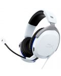 Гейминг слушалки HyperX - Cloud Stinger, PS5/PS4, бели - 1t