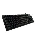 Механична клавиатура Logitech - G512 Carbon, GX Blue Clicky, RGB, черна - 3t