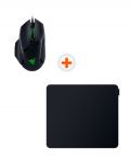 Гейминг мишка и подложка Razer - Basilisk V3 + Sphex V3 L, черни - 1t