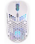 Гейминг мишка Endorfy - LIX Plus, оптична, безжична, Onyx White - 1t
