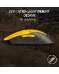 Гейминг мишка Razer - Viper V2 Pro - PUBG Ed., оптична, безжична, черна/жълта - 5t