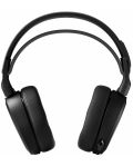 Гейминг слушалки SteelSeries - Arctis 7+, безжични, черни - 2t