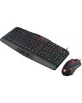 Kомплект клавиатура и мишка Redragon - S101-5, черен - 2t