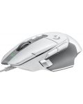Гейминг мишка Logitech - G502 X EER2, оптична, бяла - 1t