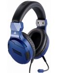 Гейминг слушалки Nacon - Bigben PS4 Official Headset V3, сини - 2t