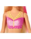 Кукла Mattel Barbie - Русалка със светеща опашка - 4t