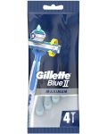 Gillette Blue II Мъжка самобръсначка Maximum, 4 броя - 1t