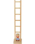 Дървена игра Goki - Клоун на стълба, Климби - 1t
