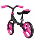 Детско колело Globber - Go Bike, черно с розов неон - 2t