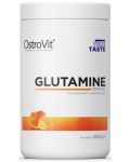 Glutamine Powder, портокал, 500 g, OstroVit - 1t