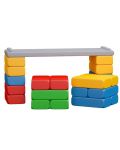 Голям детски конструктор Marioinex - Строителни блокове, 23 части - 2t
