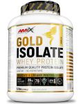 Gold Isolate Whey Protein, натурална ванилия, 2.28 kg, Amix - 1t