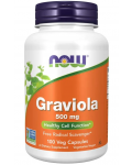 Graviola, 500 mg, 100 капсули, Now - 1t