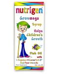 Growmega Сироп за детския растеж, портокал, 200 ml, Nutrigen - 2t