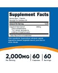 Grapefruit Seed Extract, 60 капсули, Nutricost - 2t