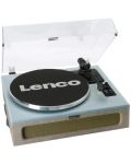 Грамофон Lenco - LS-440, автоматичен, Blue-Taupe - 2t