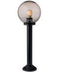 Градинска лампа Smarter - Sfera 200 9768, IP44, E27, 1x28W, черно-опушена - 1t