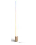 Градиентна смарт лампа Philips - Hue Signe, 29W, дъб - 1t