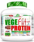 GreenDay Vegefiit Protein, двоен шоколад, 2000 g, Amix - 1t