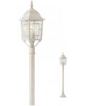 Градинска лампа Smarter - Melton 9711, IP44, E27, 1x42W, антично бяла - 1t