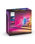 Градиентна лента Philips - HUE Play PC, RGB, 20W, 187.5 cm - 4t