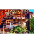 Пъзел Grafika от 1000 части - Паро Тракцанг, Бутан - 1t