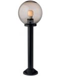 Градинска лампа Smarter - Sfera 250 9774, IP44, E27, 1x28W, черно-опушена - 1t