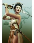Пъзел Grafika от 1000 части - Жена самурай - 1t