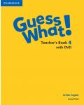 Guess What! Level 4 Teacher's Book with DVD British English - 1t