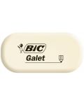 Гума BIC - Galet, за молив, бяла - 1t