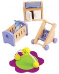 Игрален комплект Hape - Бебешко обзавеждане, мини мебели - 2t