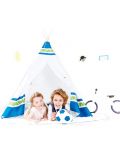 Детска палатка Hape - Синя - 3t
