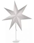 Хартиена звезда Emos - 45 cm, 25W, E14, бяла - 1t