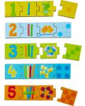 Детска пъзел-игра Haba - Съвпадения с числа - 3t
