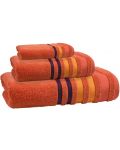 Хавлиена кърпа Dilios - Леонардо линии, 100% памук, оранжева - 4t