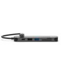 USB хъб Next One - Essentials Multiport, 6 порта, USB-C, сив - 8t