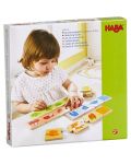 Детска пъзел-игра Haba - Съвпадения по цветове с животни и предмети - 1t