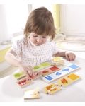 Детска пъзел-игра Haba - Съвпадения по цветове с животни и предмети - 4t