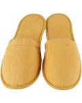 Хавлиени чехли PNG - Жълти, универсален размер, 100% памук - 1t