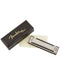 Хармоника Fender - Blues Deluxe Harmonica C, сребриста - 1t